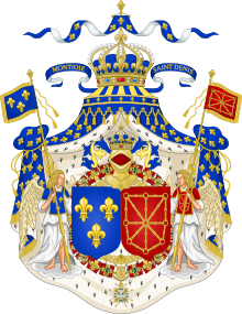 Grand Royal Coat of Arms of France & Navarre.svg