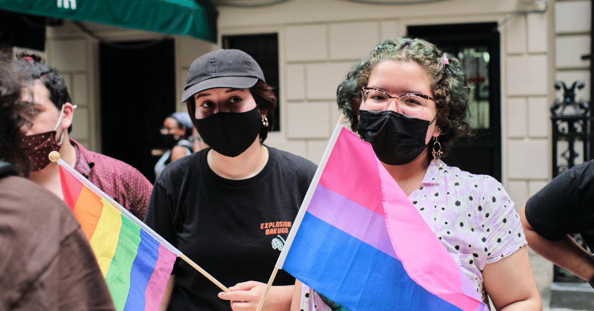 LGBTQI students at club fair