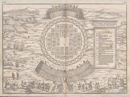 La Terra de Hochelaga nella Nova Francia 