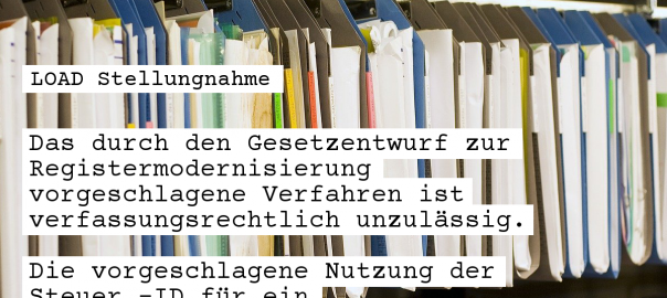 Stellungnahme Registermodernisierung