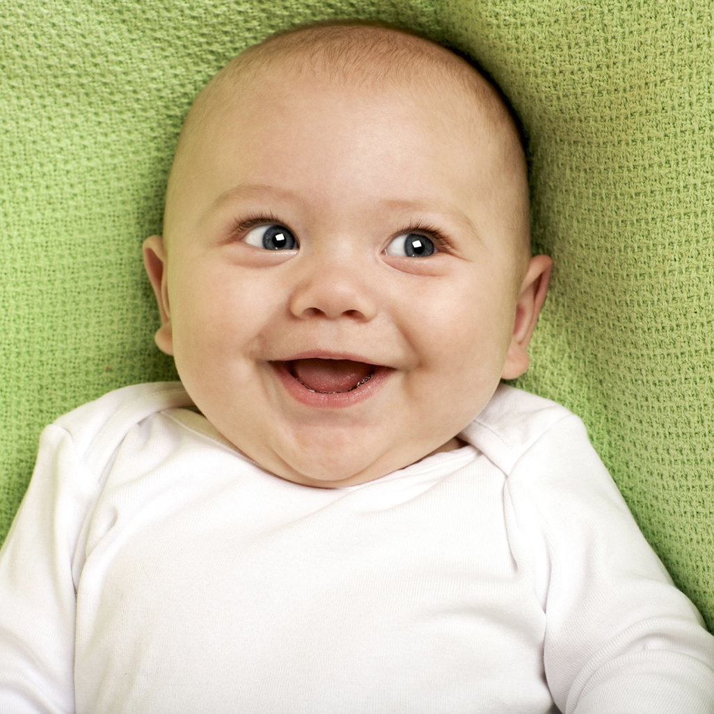 baby laughing 