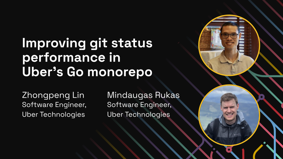 Improving git status performance in Uber's Go monorepo