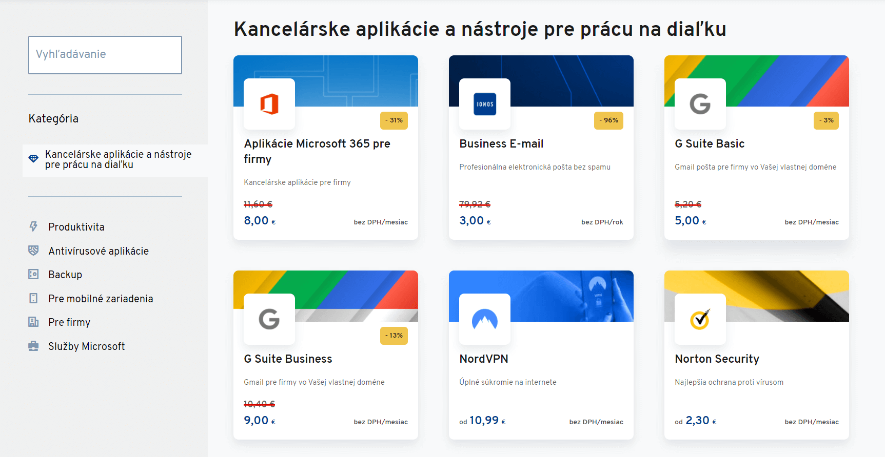 Oferta aplikacji biurowych (aktualna w momencie pisania)