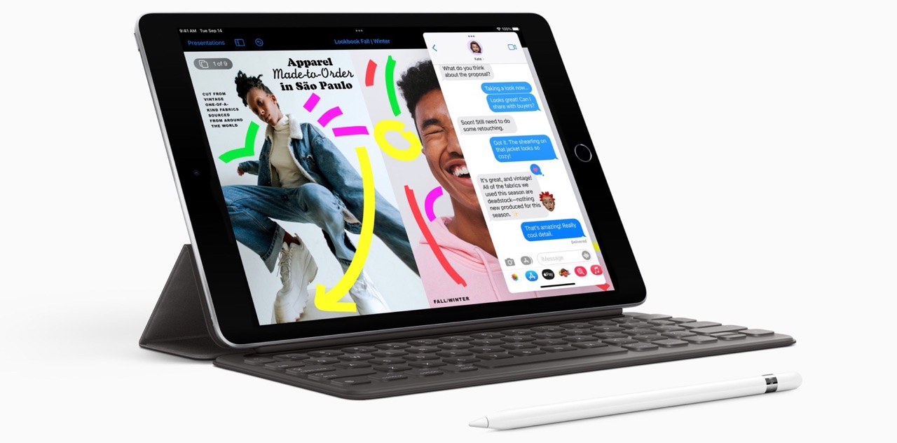 iPad 2021 met Smart Keyboard