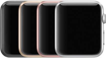 Apple Watch Series 2 in aluminium.