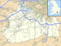 Longcross is located in Surrey