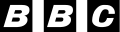 BBC's first three-box logo used from 1958 until 1963.[250]