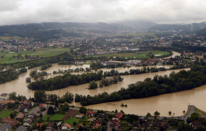 Wasserschloss, Hochwasser 2007