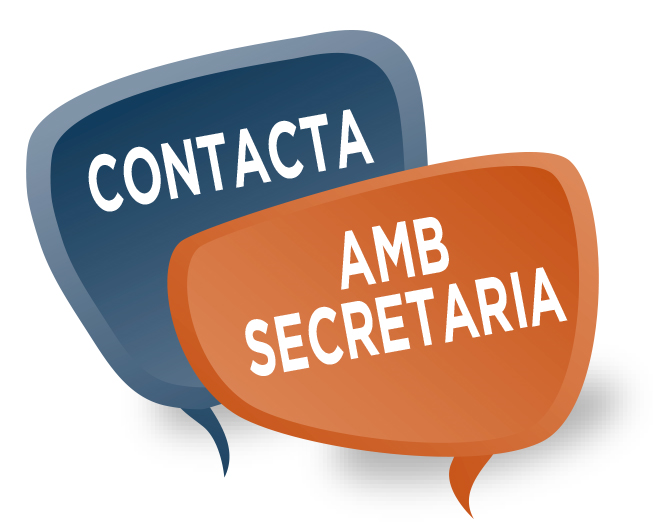 Formulari paa Contactar amb Secretaria