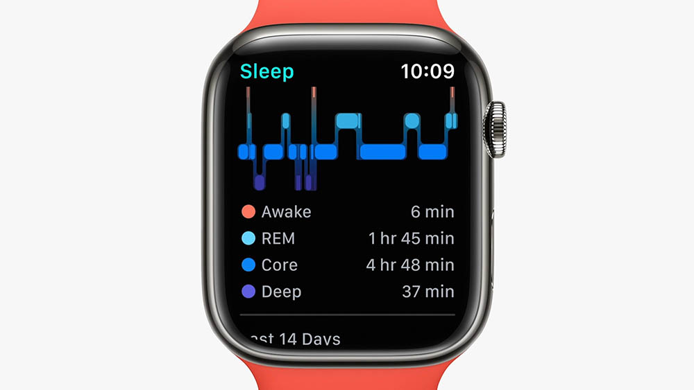 watchOS 9 slaapfasen