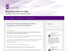 Blog Pàrlamaid na h-Alba