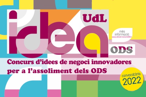 Concurs Idea-UdL-ODS d'Idees de Negoci Innovadores / Fins al 27 de setembre