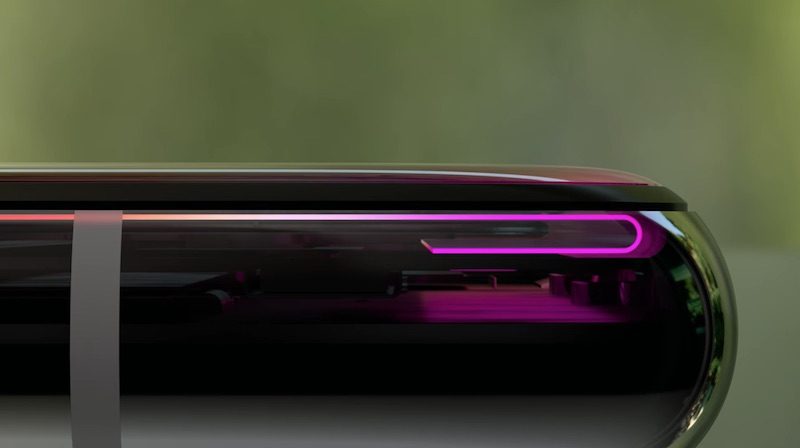 iPhone X flexibel OLED-scherm