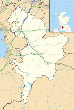 Drongan is located in East Ayrshire