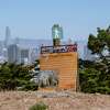 Warning signs have been posted around the city and trails to keep pets safe and pet owners aware in San Francisco, Calif. City officials are again warning residents not to feed coyotes as they brace for what could be an eventful mating season.