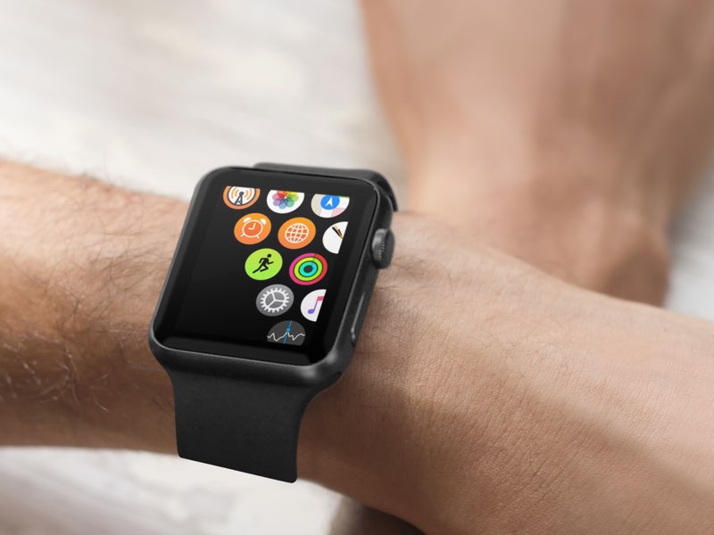 Apple Watch grote iconen