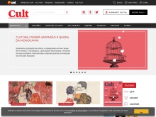 Site da Revista Cult