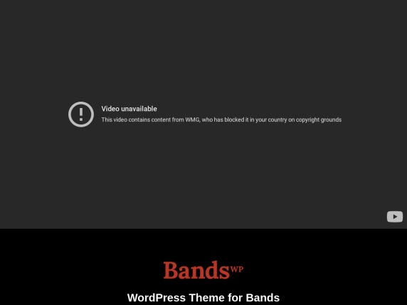 BandsWP homepage