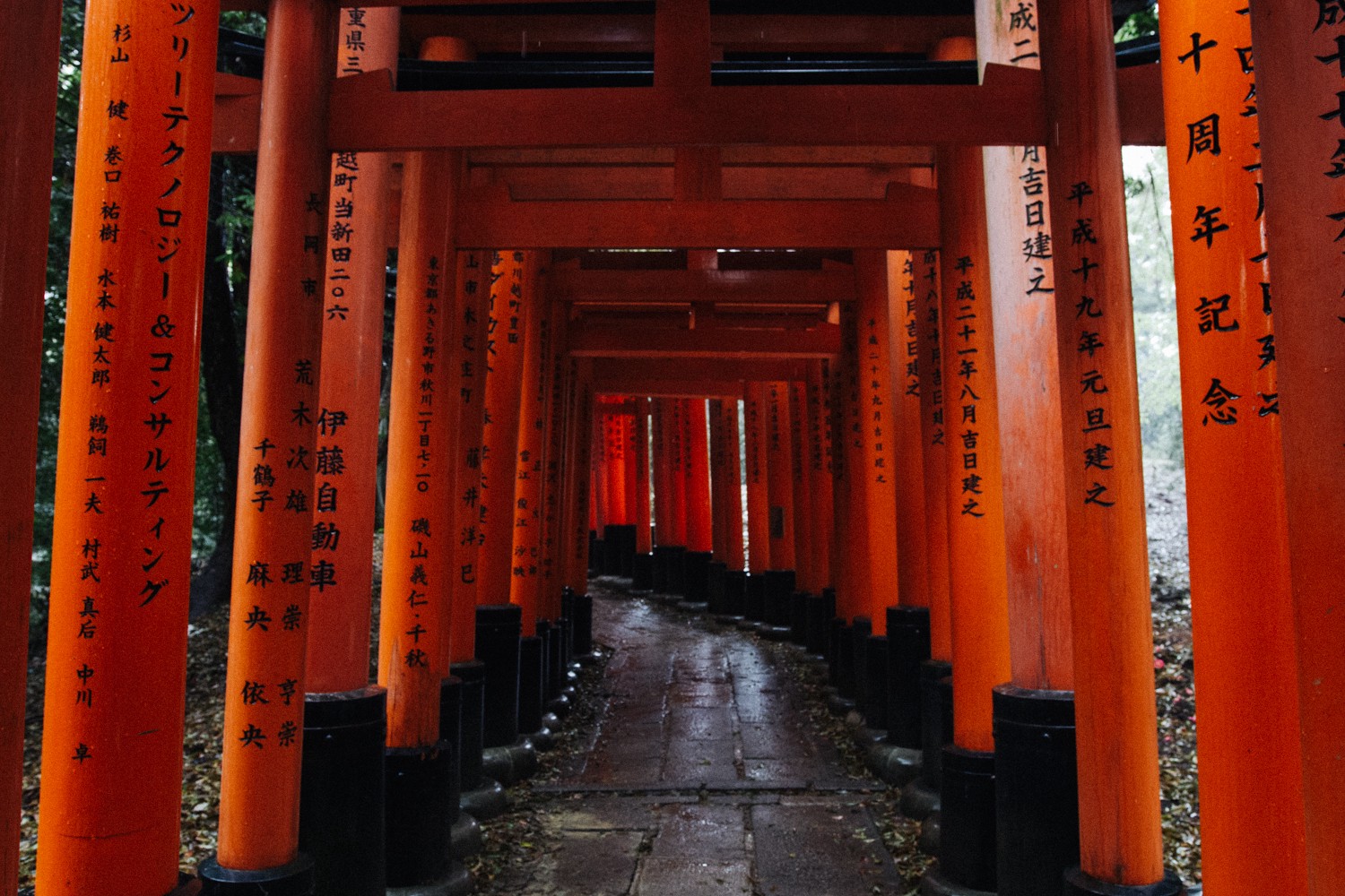 Fushimi Inari-taisha, back in April 2017. Photo by Diana Borges.