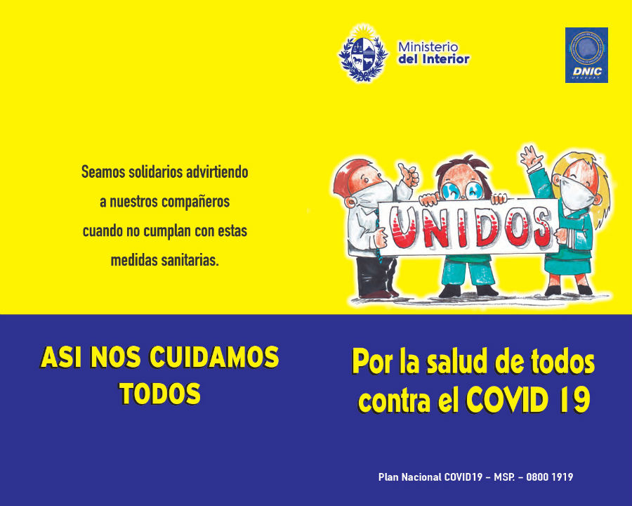 Por la salud de todos contra el COVID 19