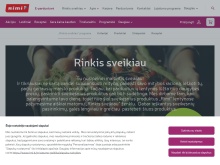 Rinkis sveikiau su Rimi