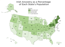 Irish ancestry in the USA 2018; Where Irish eyes are Smiling.png