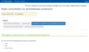 Respuestas de Xnet a consulta de la Comisión Europea sobre protección de alertadores – whistleblowers