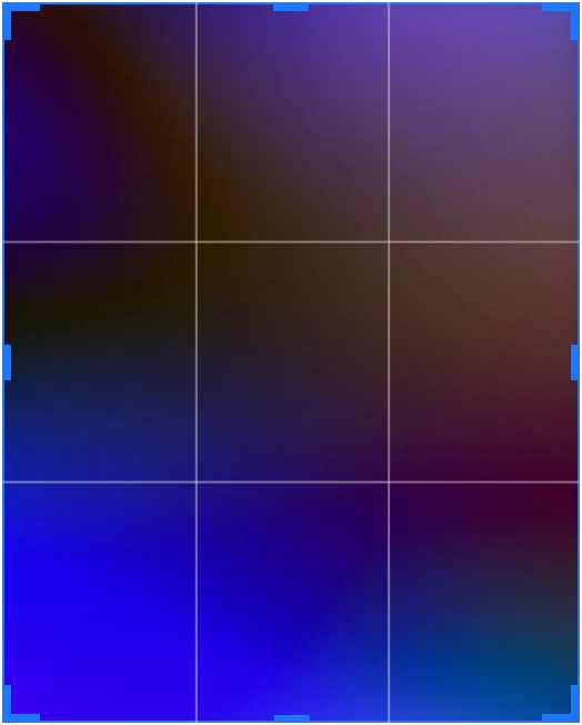 Image showing grid over a purple gradient background.