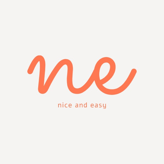 Nice and easy logo