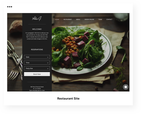 Restaurant Site