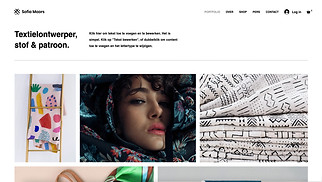 Webshop website templates - Textielontwerper