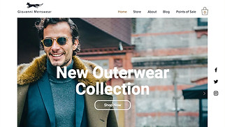 Fashion & Style website templates - Clothing Store