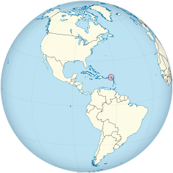 Anguilla on the globe (Americas centered).svg