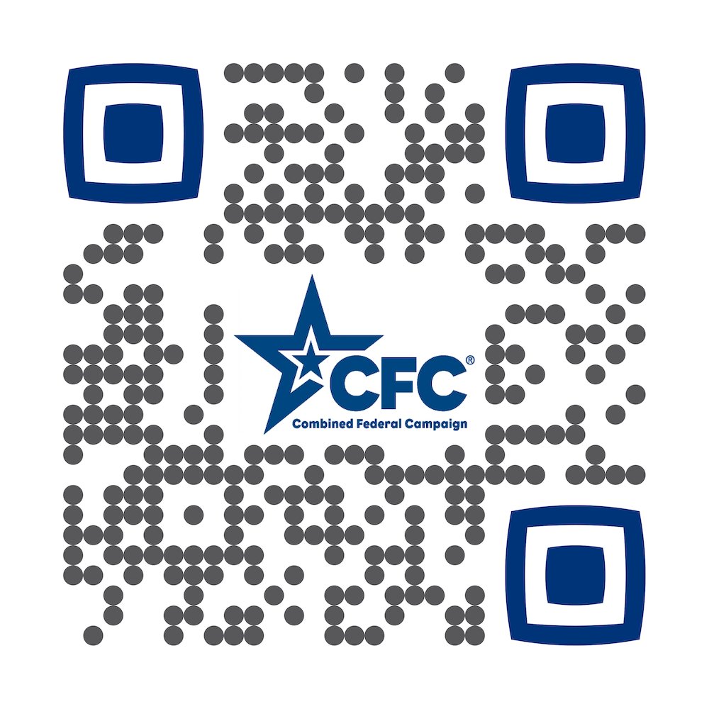 QR code that brings you to givecfc.org