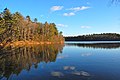 Walden Pond is an example of a natural site listed on the NRHP.