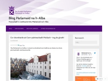 Blog Pàrlamaid na h-Alba