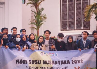 Kegiatan Mahasiswa di Hari Susu Nasional 2022