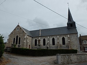 L'église Sainte-Marguerite.