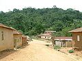 Village de la région des Plateaux.