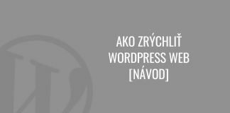 Hogyan lehet felgyorsítani a WordPress-t