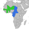 CFA franc zone.svg