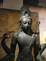 Bronze Avalokiteshvara from Bidor, Perak, Malaysia, c. 8th-9th century