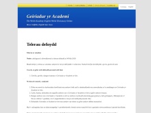 Geiriadur yr Academi