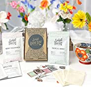 Simple Loose Leaf Tea Subscription Box - 4 Loose Leaf Teas, Curated Monthly Premium Hand Packaged Tea Blends -