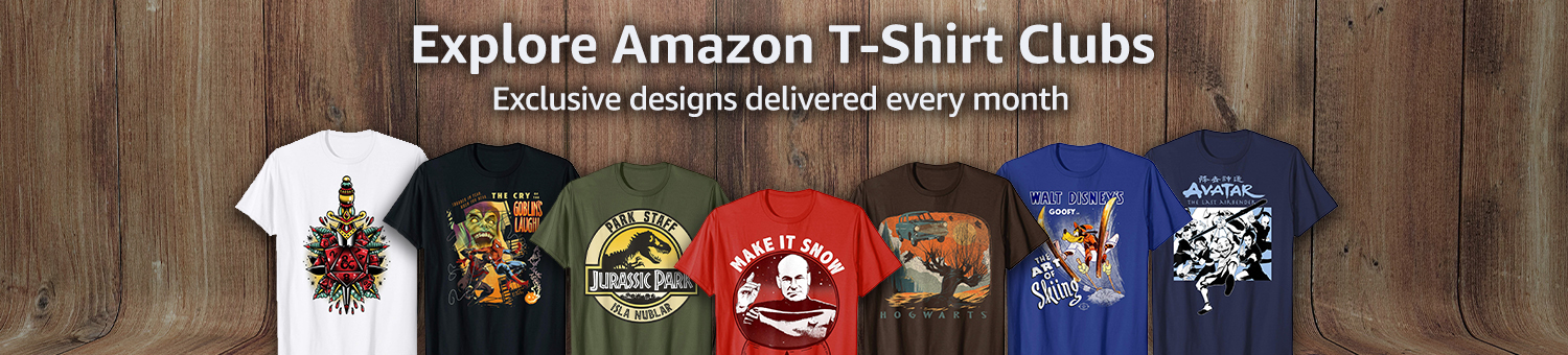 Amazon T-Shirt Clubs