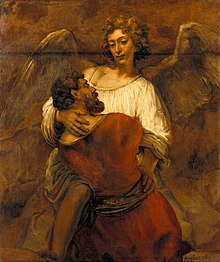 Rembrandt - Jacob Wrestling with the Angel - Google Art Project.jpg