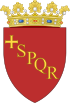 Insigne Romanum coronatum.svg