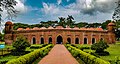 15th century Sixty Dome Mosque, in Khalifatabad, Bangladesh