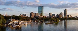 Boston skyline from Charles River