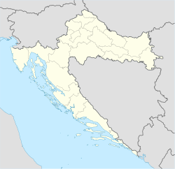 Knin is located in Croatia